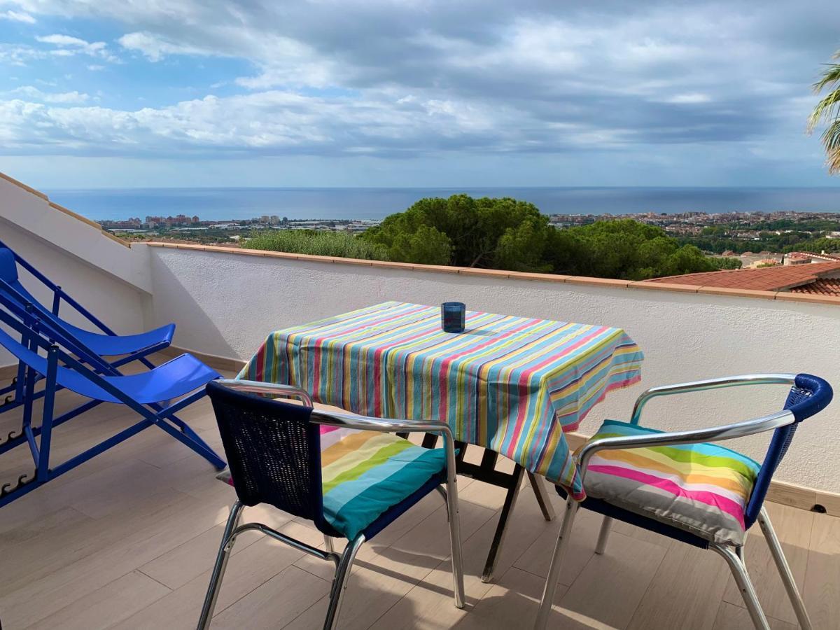 Palm Maresme - Suite With Bathroom And Terrasse With Ocean Views In A Private Villa Vilassar De Dalt Exterior foto